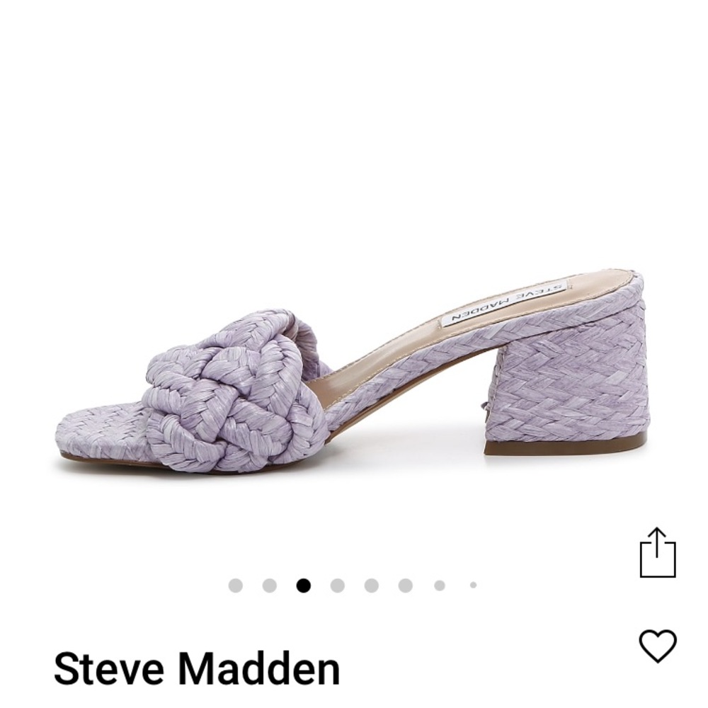 NWT Steve Madden Raffia Sandal - Picture 4 of 5
